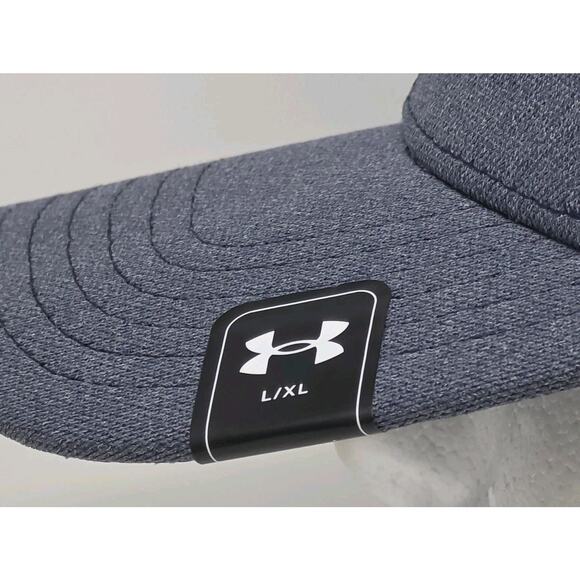 Under Armour Greens At‎ Beaumont Fitted Stretch Gray Golf Hat Cap L XL PGA NWT - Picture 5 of 13